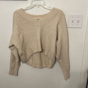 Cropped sweater